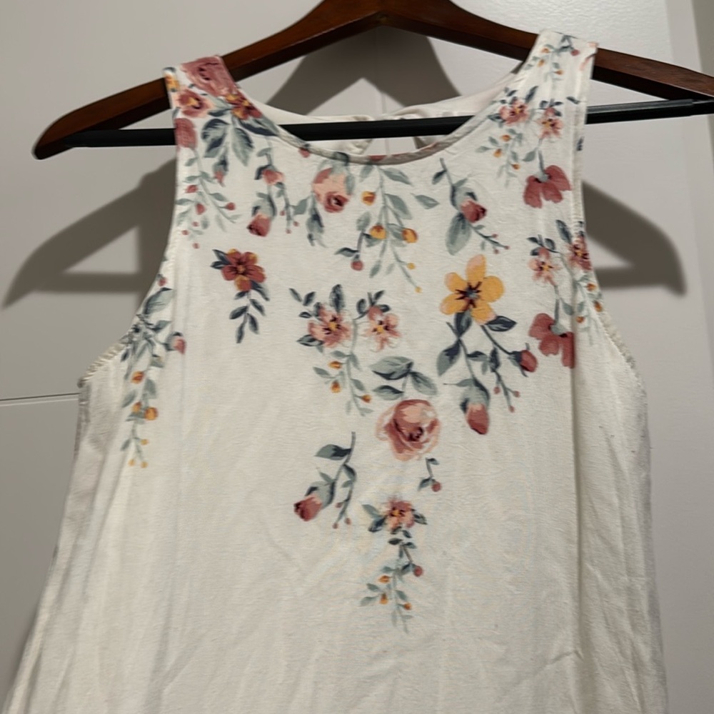 Floral Dress, knee high.